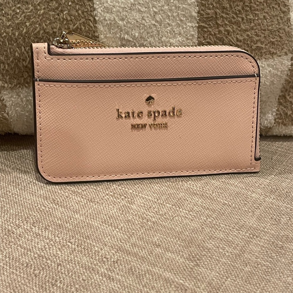 Kate Spade Blush Pink Card Wallet